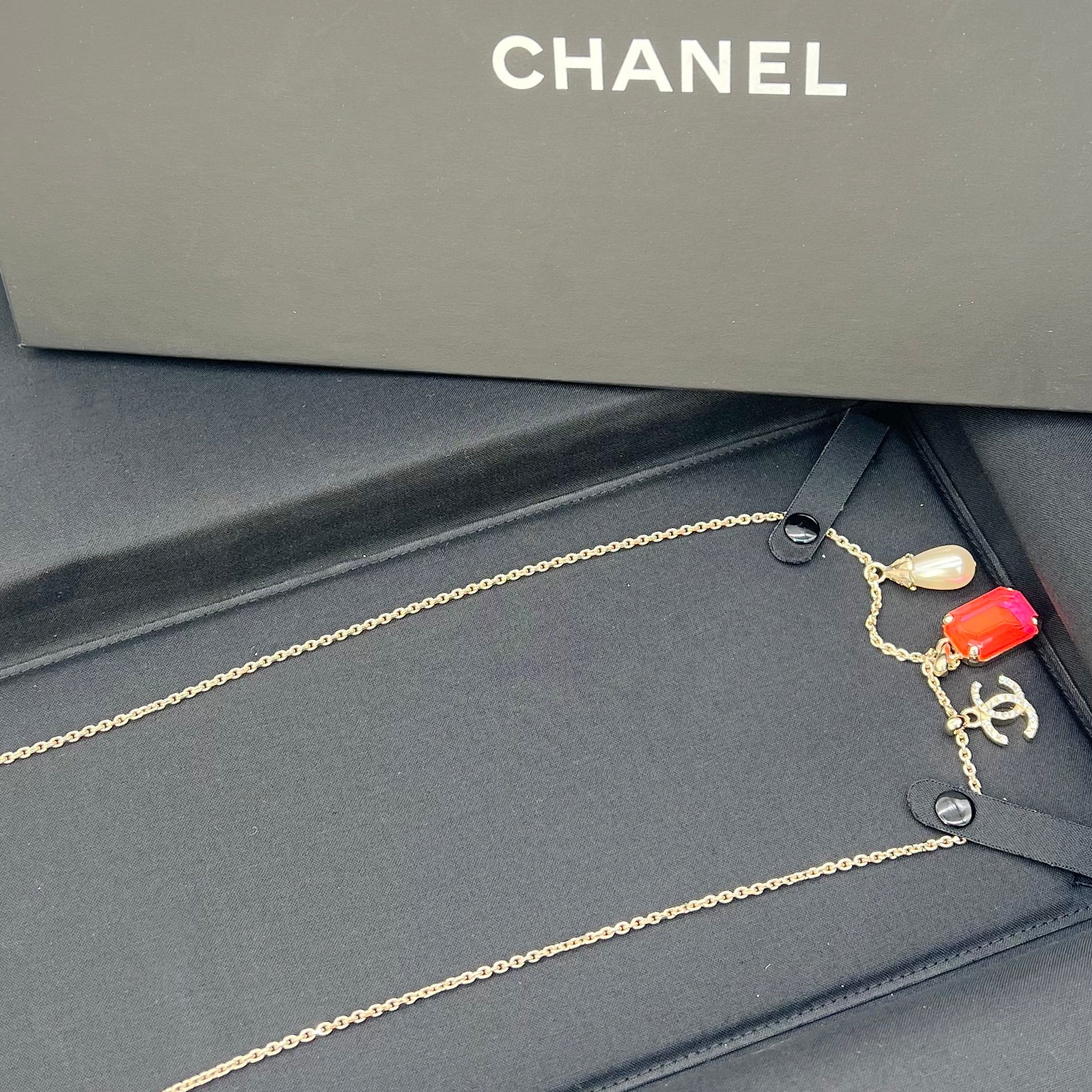 new chanel necklace authentic