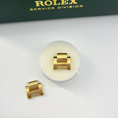 Guarantee Authentic New Rolex 18K Yellow Gold 13mm Lady Datejust Bracelet Band Link