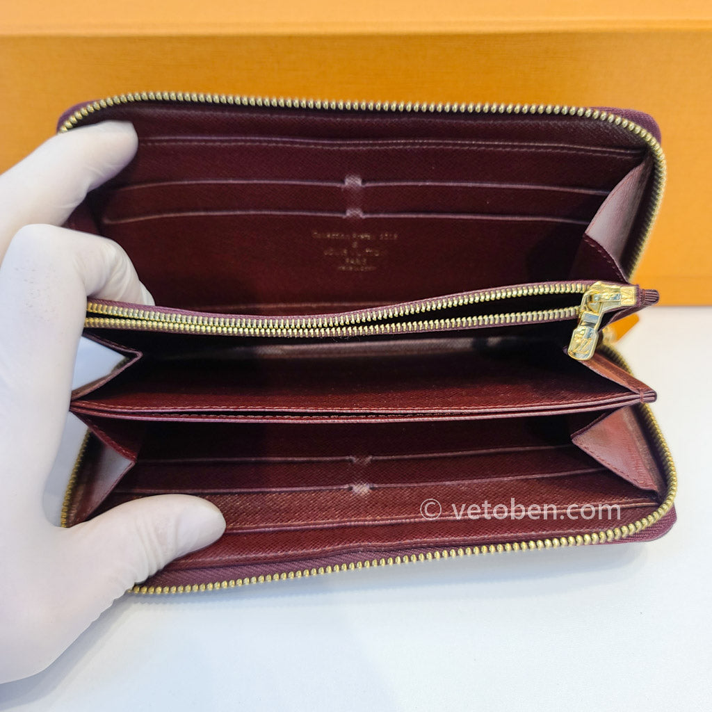 Louis Vuitton Damier-paillette Zippy - N63714 Wallet