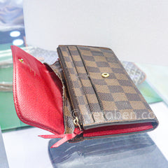 LOUIS VUITTON 다미에 에벤 에밀리 지갑