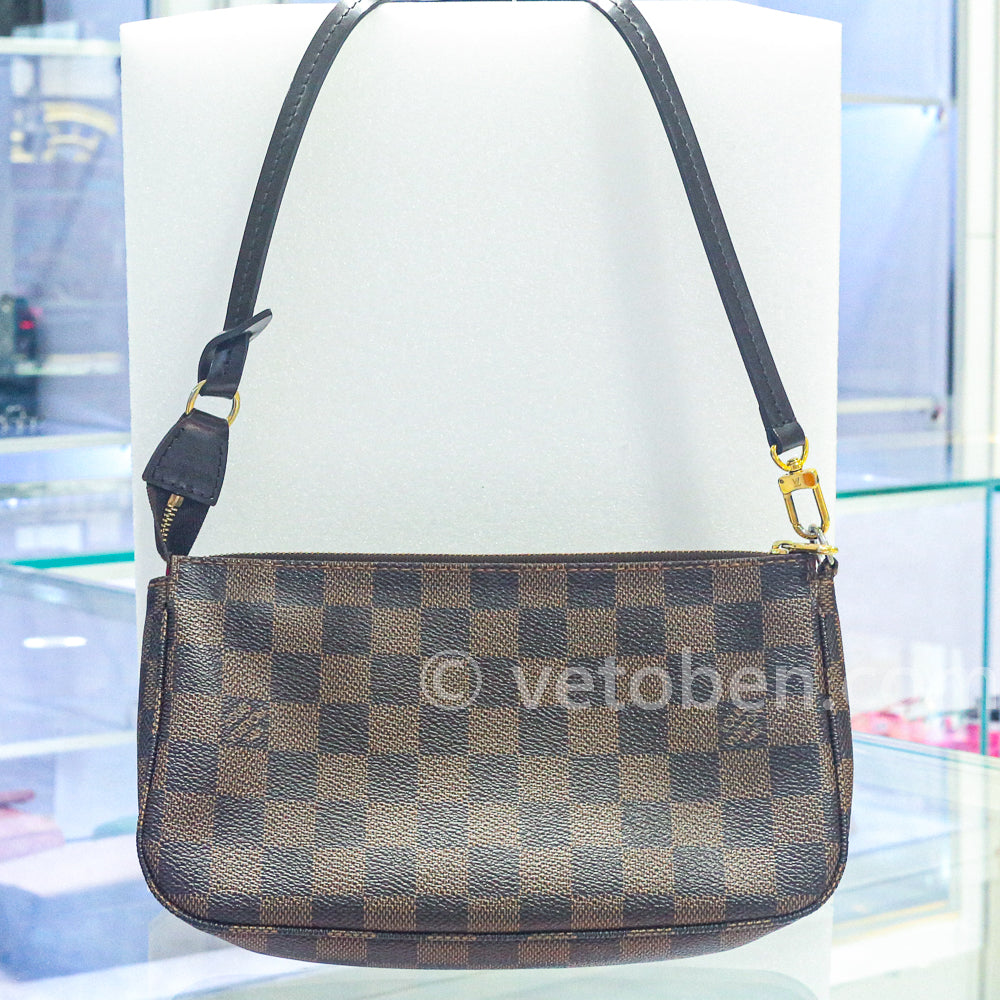 Louis Vuitton Damier Ebene Pochette Accessories New Model