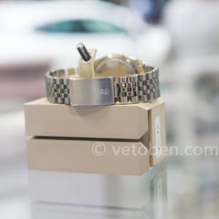Rolex Datejust Linen Dial Vintage Steel