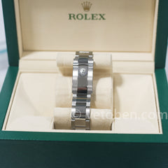 롤렉스 Datejust 스테인리스 스틸 남성용 시계 다이아몬드 오이스터