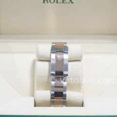 롤렉스 Datejust 36mm 스테인리스 스틸 및 옐로우 골드 화이트 인덱스