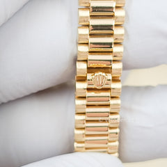 Rolex Datejust President 26MM Ladies 18k Yellow Gold Diamond