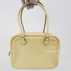 HERMES SWIFT LEATHER "PLUME 21" DOUBLE HANDLE BAG