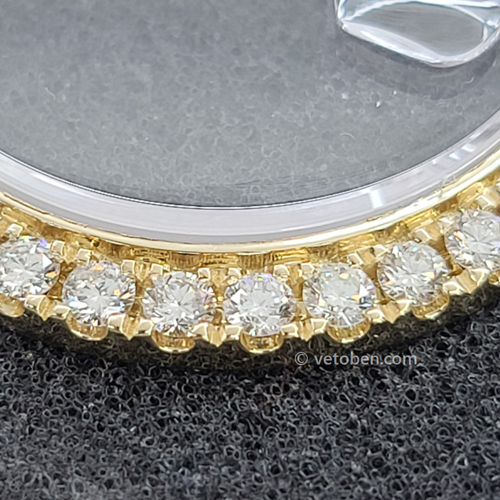 Rolex 18k yellow gold & diamonds Bezel