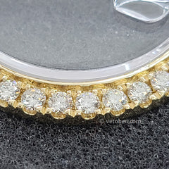 Rolex 18k yellow gold & diamonds Bezel