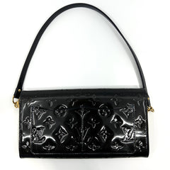 LOUIS VUITTON 베르니스 블랙 MM 아마란테 포쉐트 클러치 백