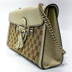 GUCCI GG 모노그램 에밀리 체인 백