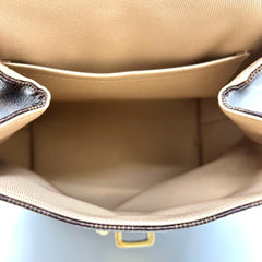 Louis Vuitton Damier Ebene Canvas Clapton Backpack Bag N42259 Cream 2018