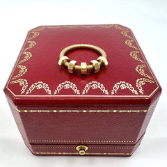Ecrou de CARTIER 링 18k 로즈 골드 59mm