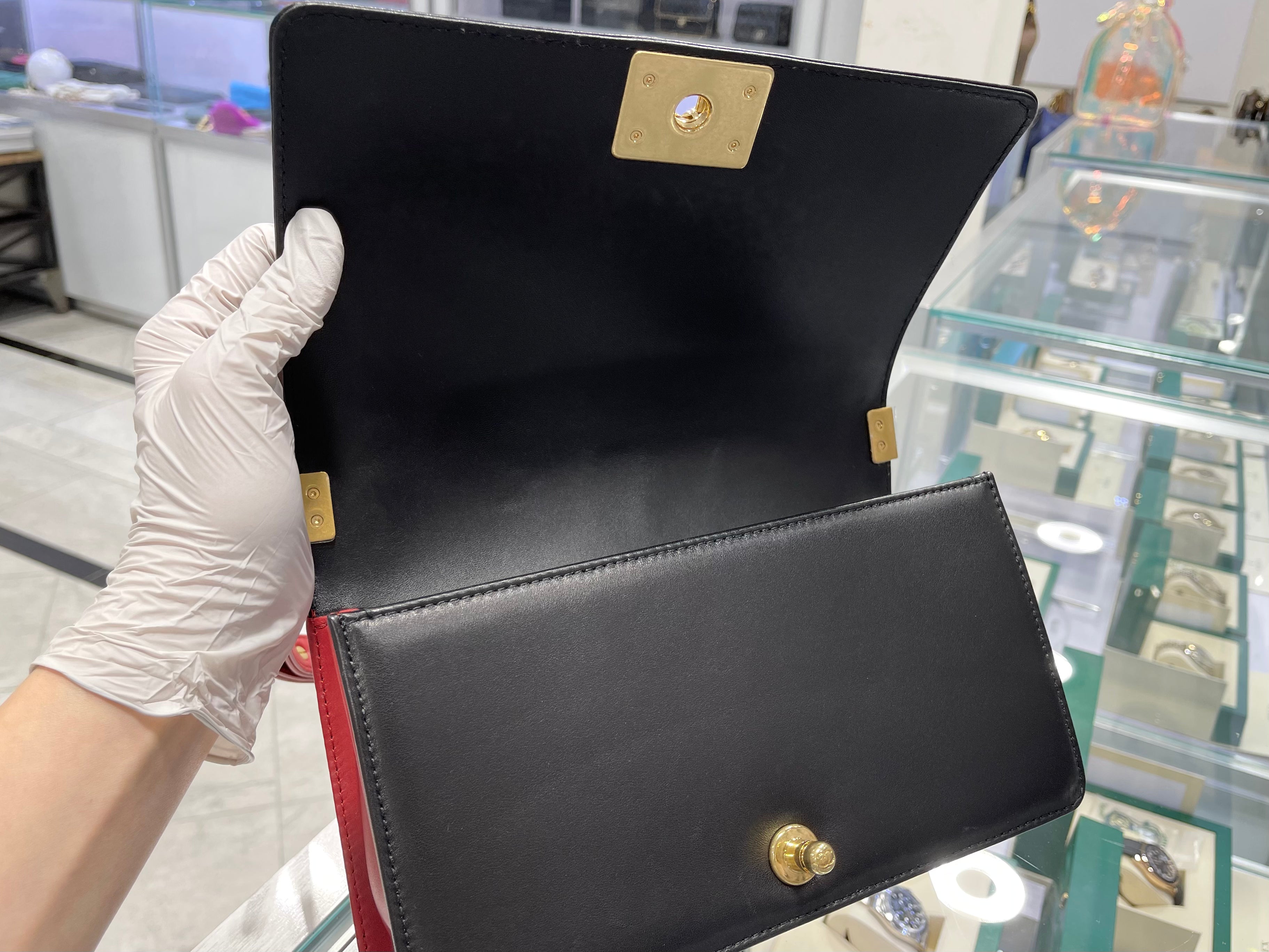 Chanel Bicolor Bag Quilted Lambskin Old Medium – vetoben.com