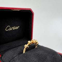 Ecrou de CARTIER 링 18k 로즈 골드 59mm