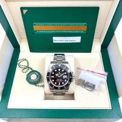 롤렉스 Submariner Date 스테인레스 스틸 블랙 다이얼 &amp; 세라믹 베젤 오이스터 팔찌 116610LN