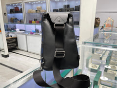 Louis Vuitton Avenue Sling Bag Damier Infini Leather Black 1248341