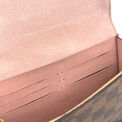 Louis Vuitton LV Croisette chain wallet Brown Leather ref.231083 - Joli  Closet