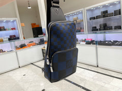 Louis Vuitton Studio Messenger Bag Damier Infini 3D Cowhide