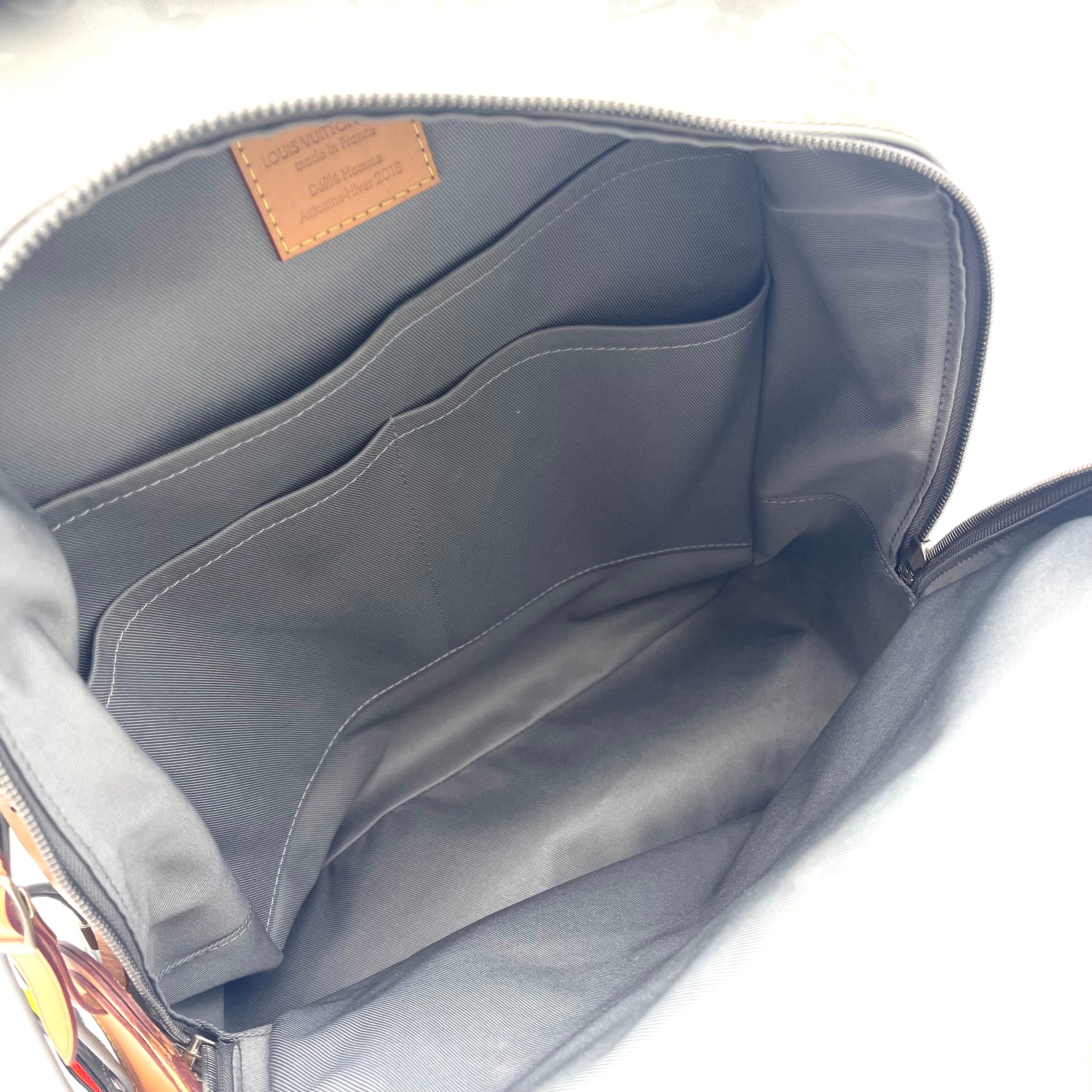 Louis Vuitton Monogram Titanium Backpack Pmr