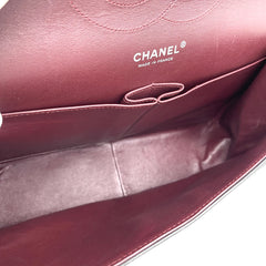CHANEL Lambskin Quilted Jumbo Double Flap Black