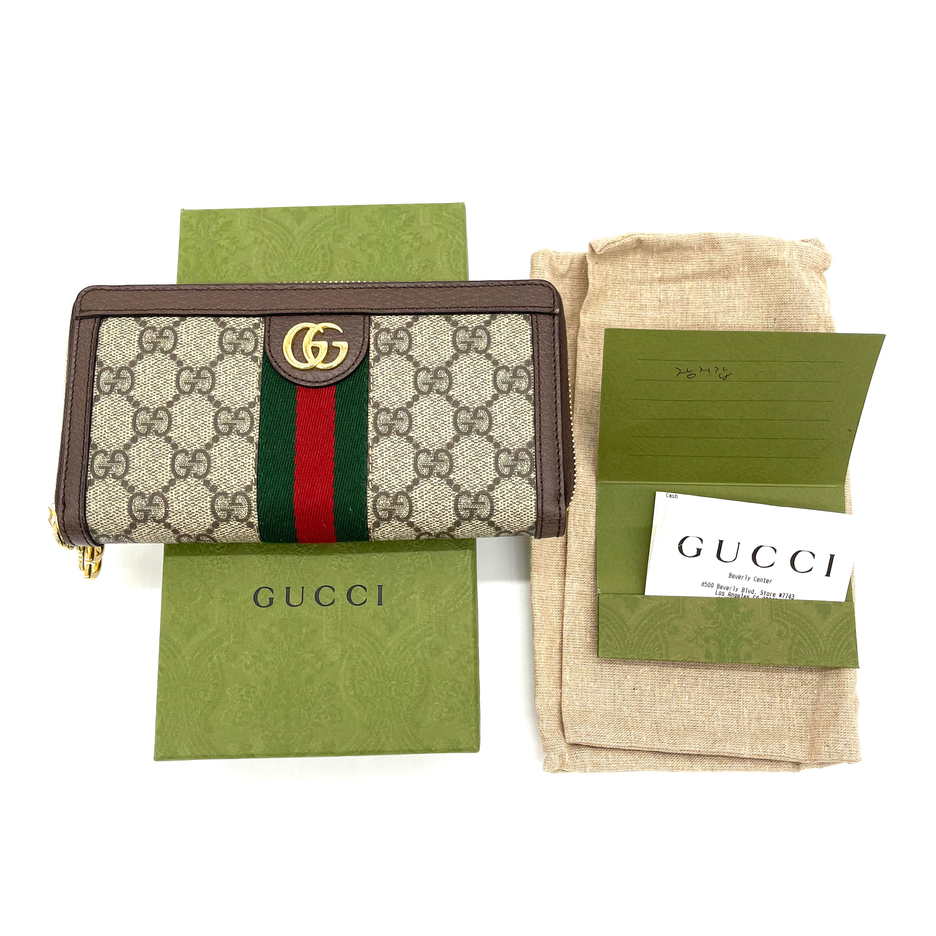 Ophidia gg zip around wallet Clearance