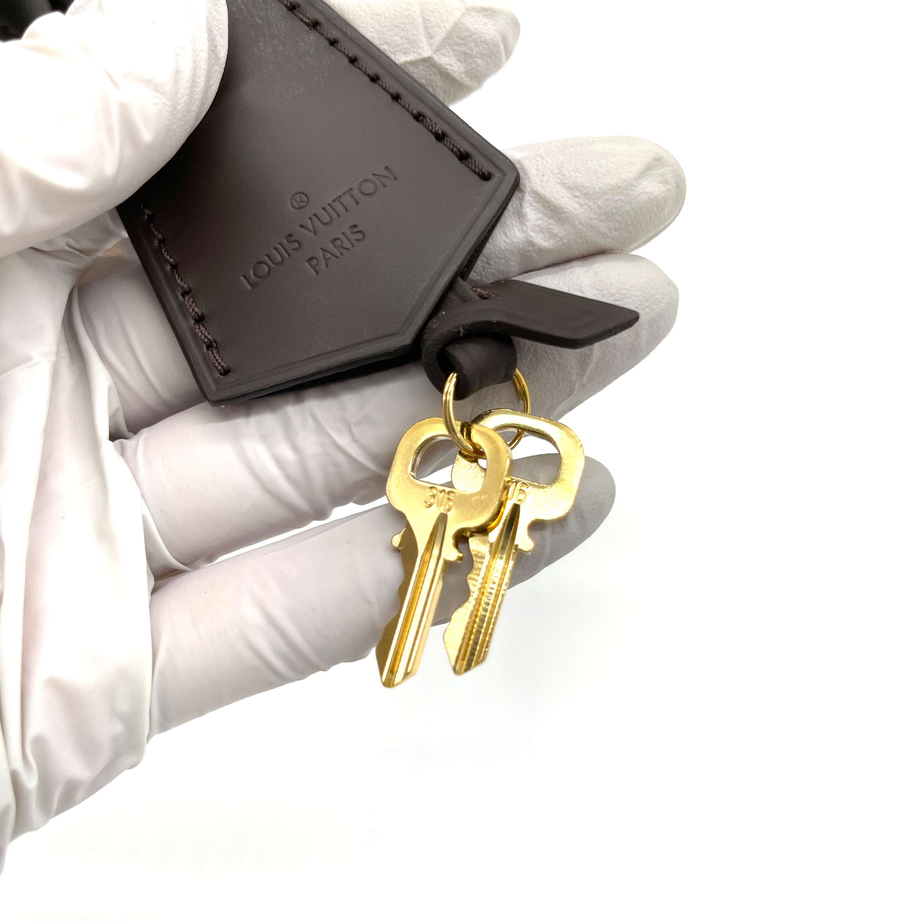 Louis Vuitton Monogram BB Sac Alma Key Holder - Brown Keychains