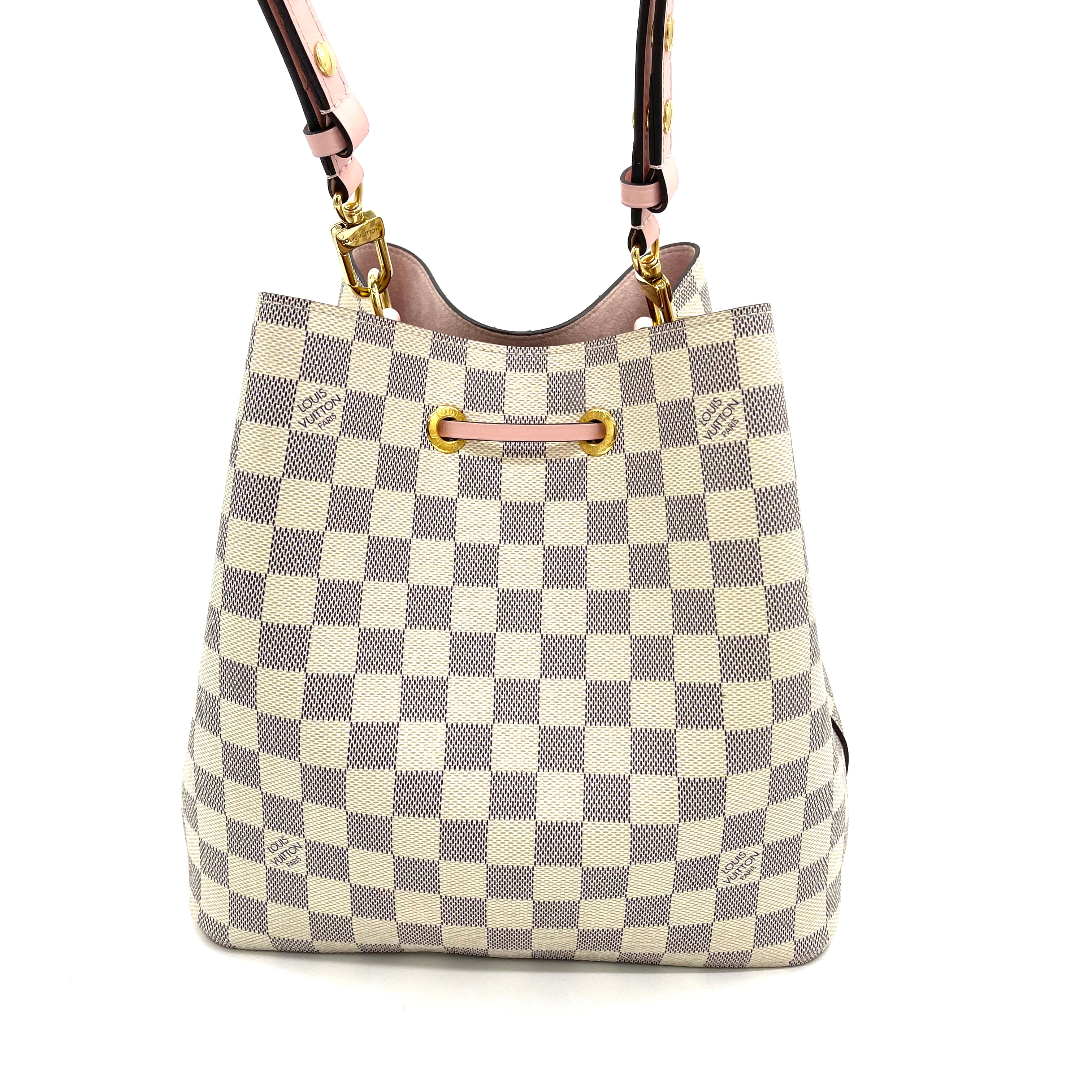 Louis Vuitton Azur Damier Coated Canvas Braided NeoNoe MM Gold Hardware,  2021 Available For Immediate Sale At Sotheby's