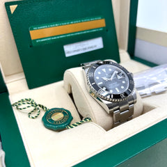 롤렉스 Submariner Date 스테인레스 스틸 블랙 다이얼 &amp; 세라믹 베젤 오이스터 팔찌 116610LN