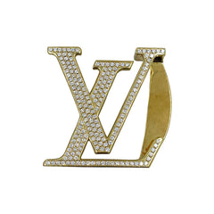 Louis Vuitton Gold belt buckle