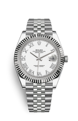 구매 날짜 2022년 2월 27일 새로운 브랜드 롤렉스 126334 DATEJUST 41 오이스터, 41mm, 오이스터스틸 및 화이트 골드
