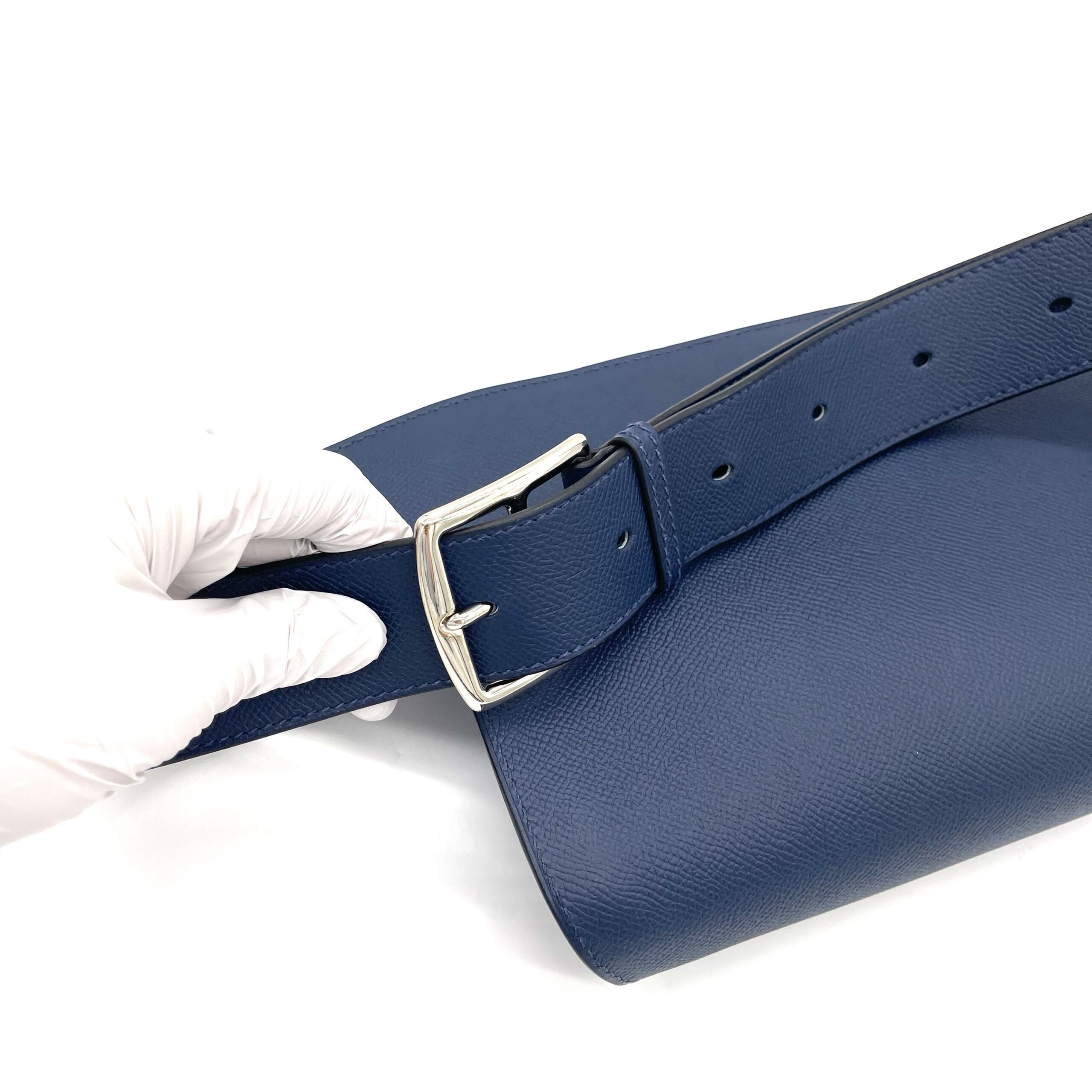 Hermès Epsom Cityback Belt Bag – Navy - Image 5
