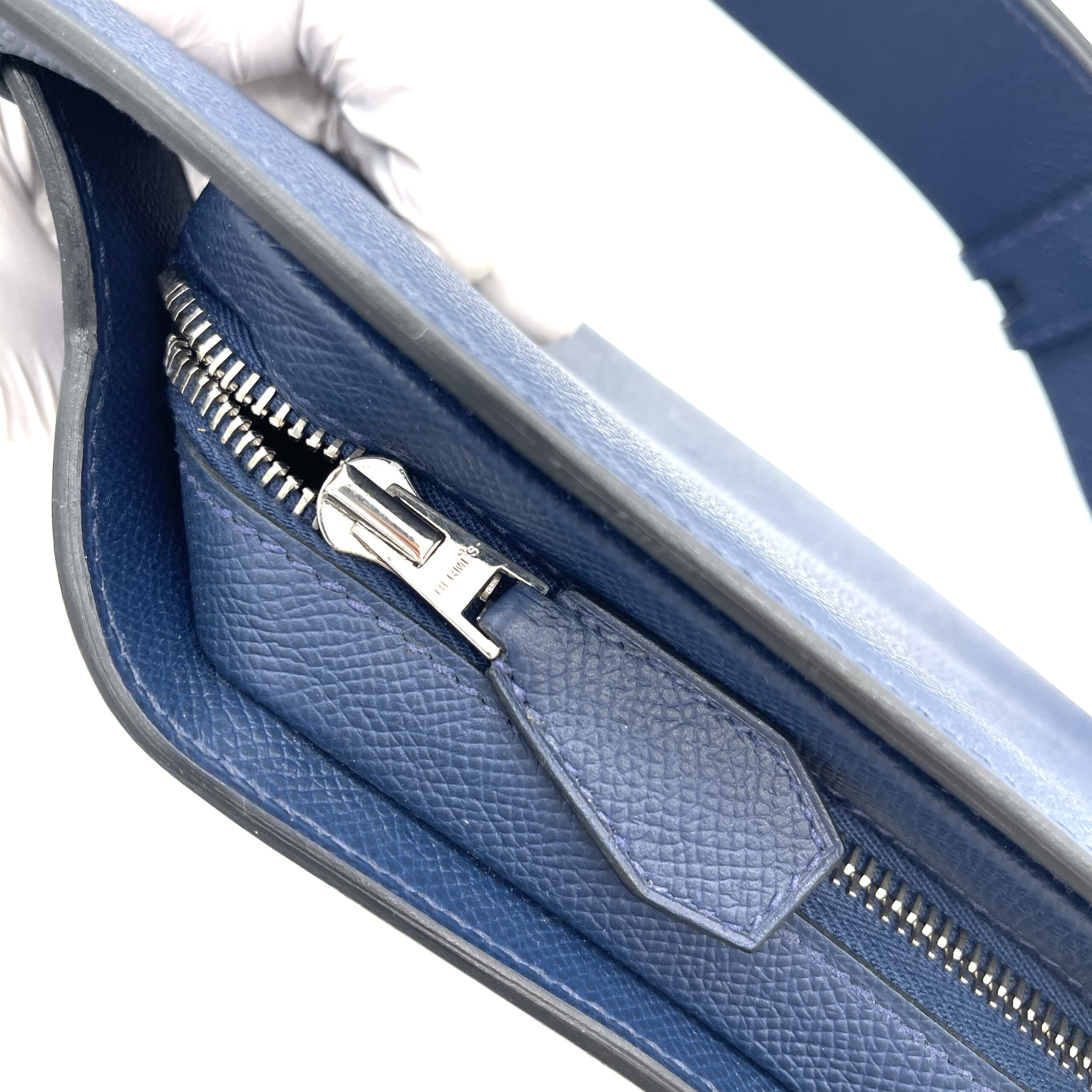 Hermès Epsom Cityback Belt Bag – Navy - Image 9