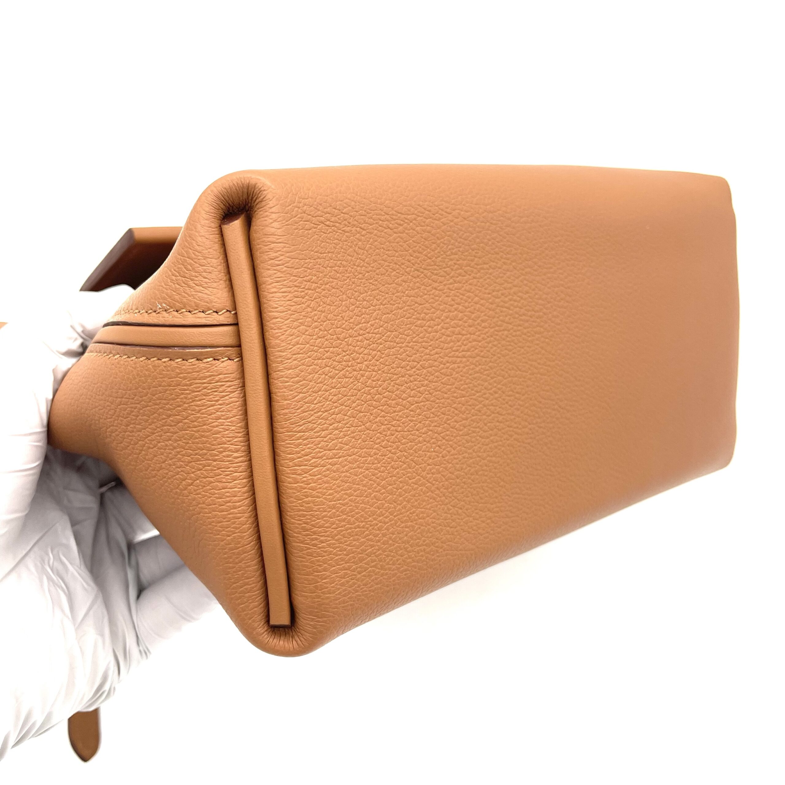 Hermès 24/24 21 Evercolor & Swift – Gold - Image 7