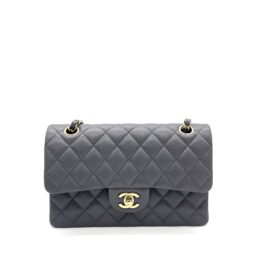 Chanel Classic Small Double Flap Bag – Dark Grey
