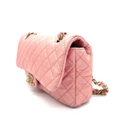 CHANEL Medium Precious Jewel Single Flap Bag – Pink Lambskin