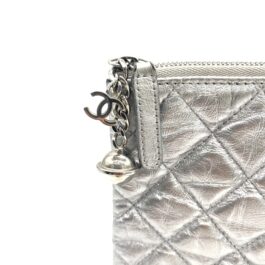 CHANEL Cosmo Charm O Case Clutch – Large Metallic