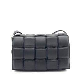 Bottega Veneta Padded Cassette Crossbody Bag Black