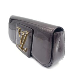 Louis Vuitton Patent Sobe Clutch Rouge Fauviste