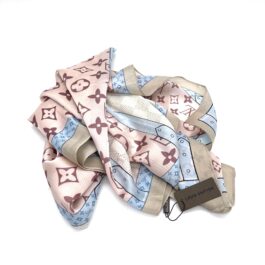 Louis Vuitton Silk Monogram Scarf