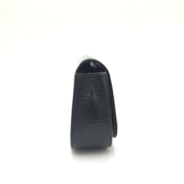 Louis Vuitton Epi Patent Leather Sobe Clutch Black
