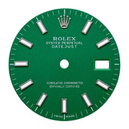 Rolex Oyster Perpetual Date Just Matte Green Dial With Date 36mm