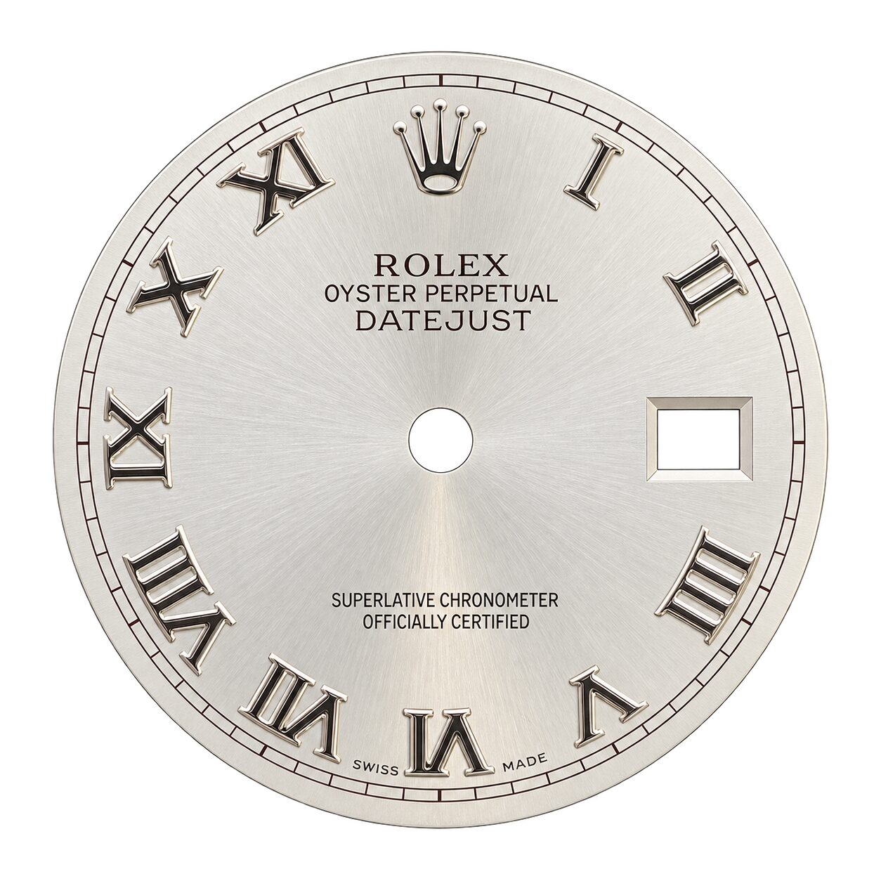 Guaranteed Authentic Rolex Oyster Perpetual Datejust With Date Model 116234 Superlative Chronometer Officially Certified Swiss Made Silver Dial 36mm