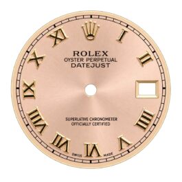 Guaranteed Authentic Rolex Oyster Perpetual Datejust With Date Superlative Chronometer Officially Certified Swiss Made Pink Dial 26mm