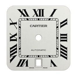 Guaranteed Authentic Cartier Santos Large With Date 26.1mmx26.1mm Automatic Silver Swiss Dial