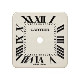 Guaranteed Authentic Cartier Mini Tank 15 mm x 15mm Silver Swiss Dial Part