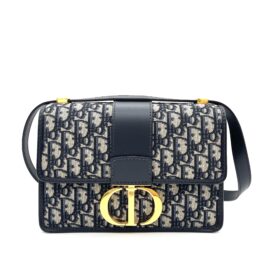 Dior 30 Montaigne Bag / Blue Dior Oblique Jacquard