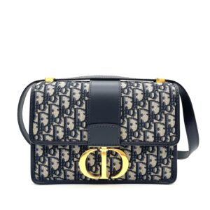 Dior 30 Montaigne Bag / Blue Dior Oblique Jacquard