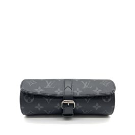 Louis Vuitton Monogram Eclipse 3 Watch Case