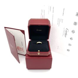 Cartier LOVE Ring 18K Yellow Gold Size 52 / US Size 6