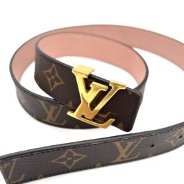 Louis Vuitton LV Initiales 30mm Reversible Belt – Monogram / Rose Ballerine